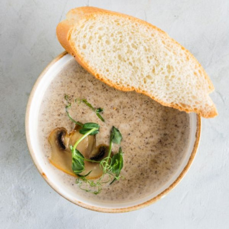 Крем-суп из шампиньонов 