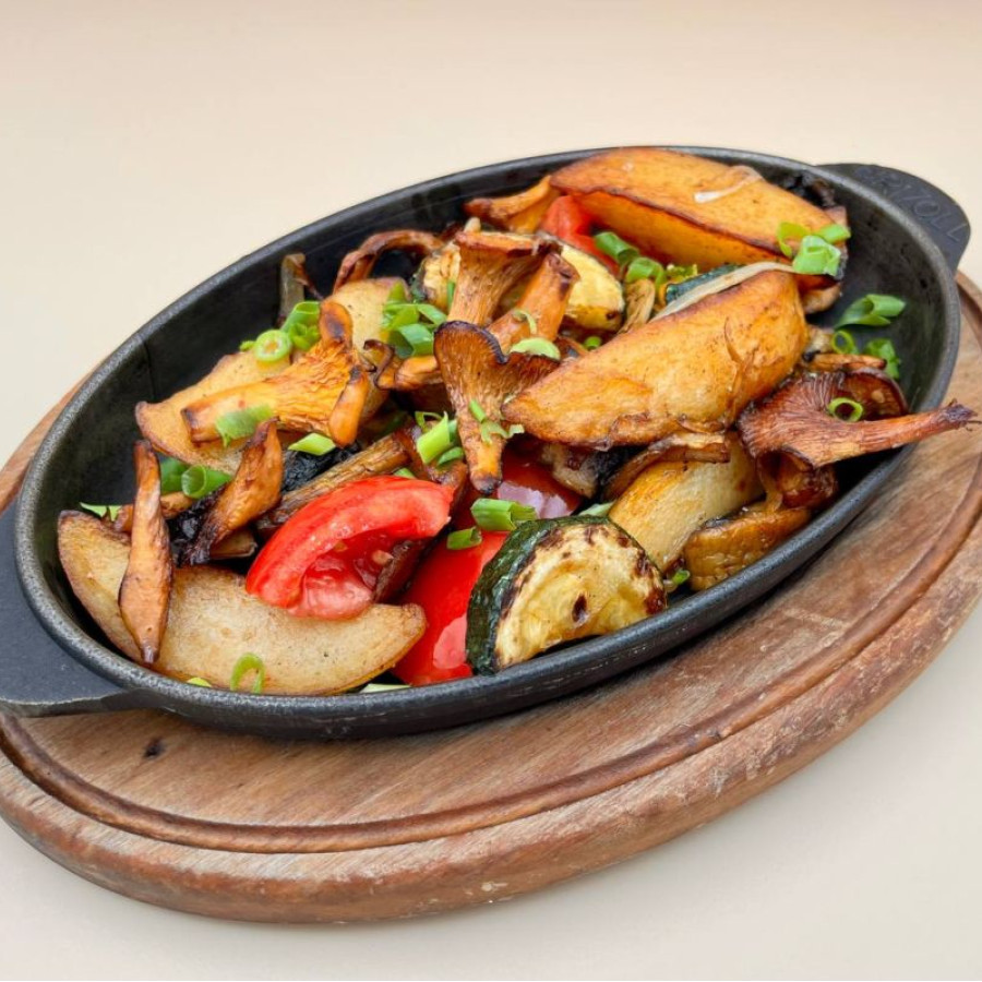 Сковородка с лисичкой
