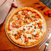 Пицца с морепродуктами
